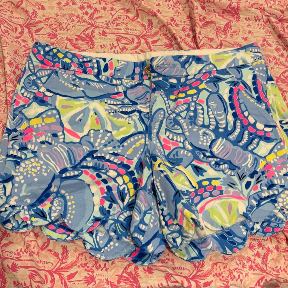 Lilly Pulitzer-Lobster Stretch Shorts